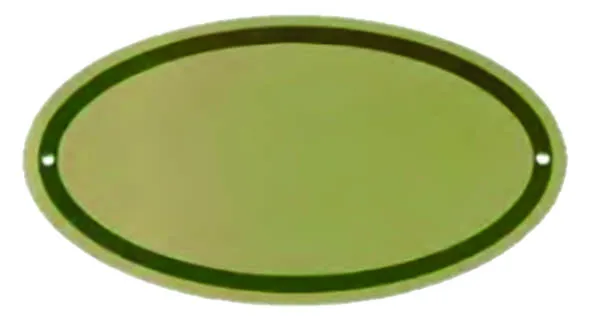 Targa ovale 6 – F